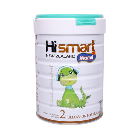 Sữa Hismart NZ số 2 (800g) cho bé 6-12 tháng tuổi (mẫu mới)