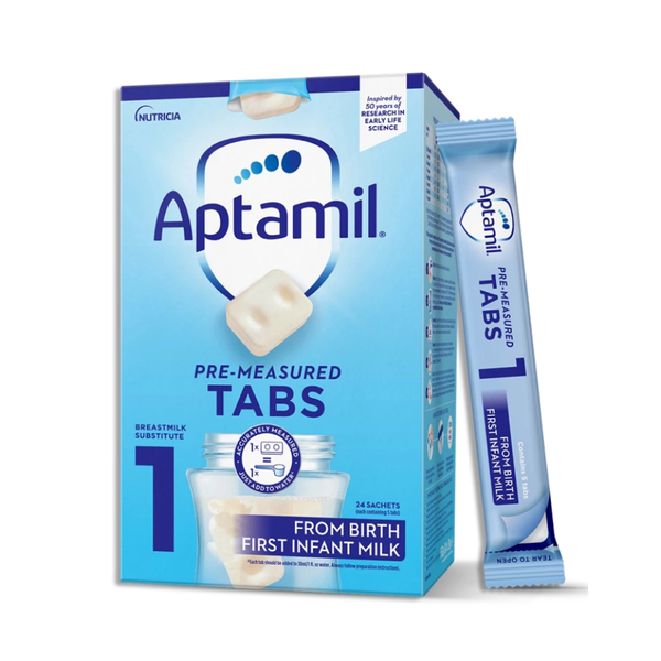 Sữa Aptamil Anh thanh số 1 cho bé 0-6 tháng tuổi (hộp 24 thanh)