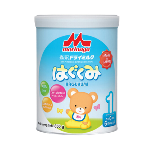 Sữa Morinaga Nhập khẩu số 1 (850g) cho bé từ 0-6 tháng tuổi