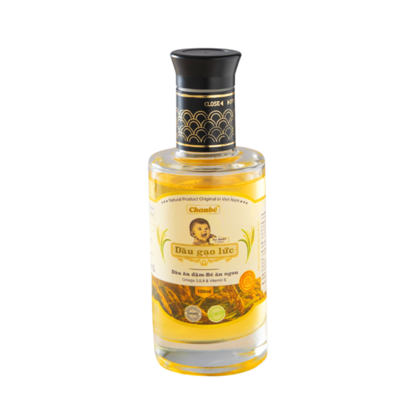 Dầu gạo lứt ăn dặm Chan Bé 100ml