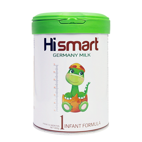 Sữa Hismart Germany Số 1 (800g) cho bé 0-6 tháng tuổi