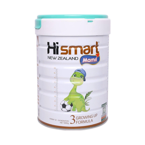 Sữa Hismart NZ số 3 (800g) cho bé 12-24 tháng tuổi (mẫu mới)