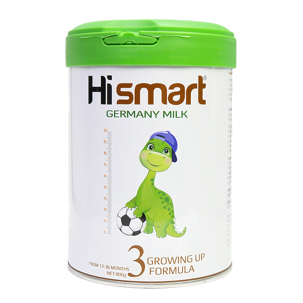 Sữa Hismart Germany Số 3 (800g) cho bé 12-36 tháng tuổi