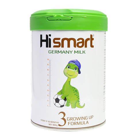Sữa Hismart Germany Số 3 (800g) cho bé 12-36 tháng tuổi