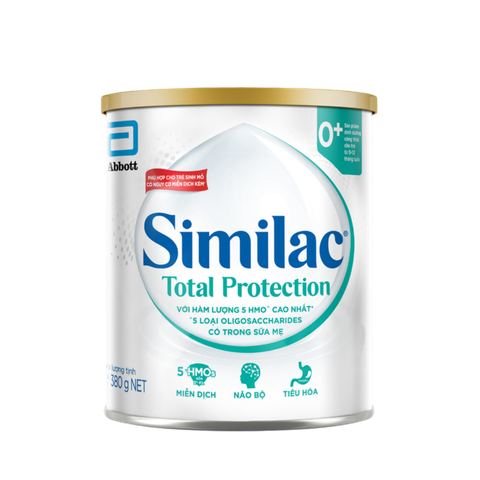 Sữa Similac Total Protection 0+ (380g) cho bé từ 0-12 tháng tuổi (chỉ bán offline)