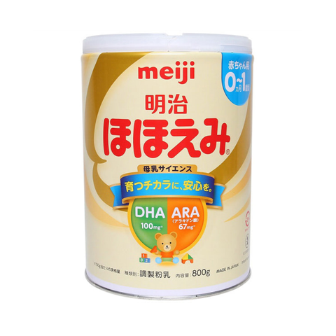 Sữa Meiji Nội Địa Số 0 (800g) cho bé từ 0-1 tuổi
