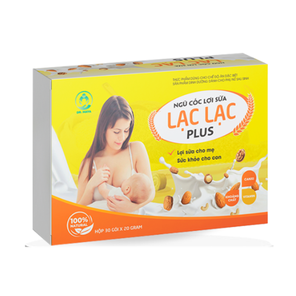Ngũ cốc lợi sữa Lạc Lạc Plus Dr. Maya 30 gói