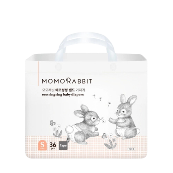 Tã Momo Rabbit Dán S-36 (4 - 8 kg)