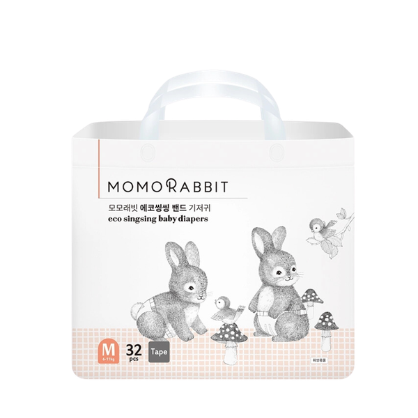 Tã Momo Rabbit Dán M-32 (6 - 11 kg)