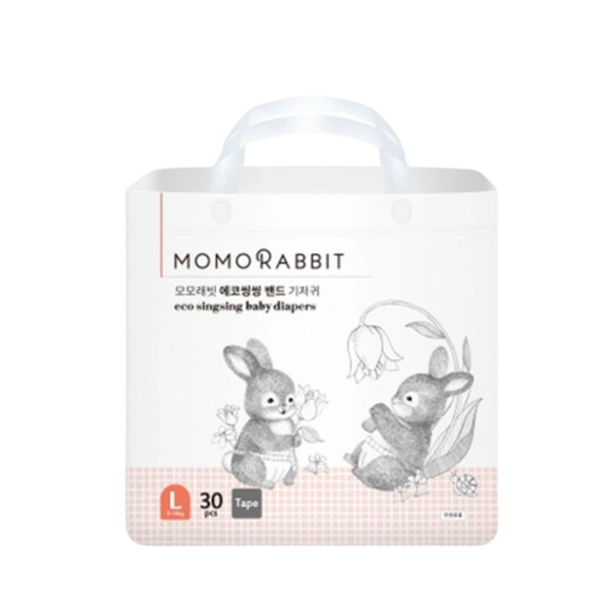 Tã Momo Rabbit Dán L-30 (9 - 14 kg)