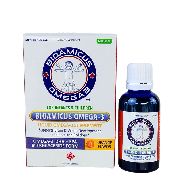 BioAmicus Omega-3 hỗ trợ não bộ và thị giác 30 ml (từ 0 tháng)