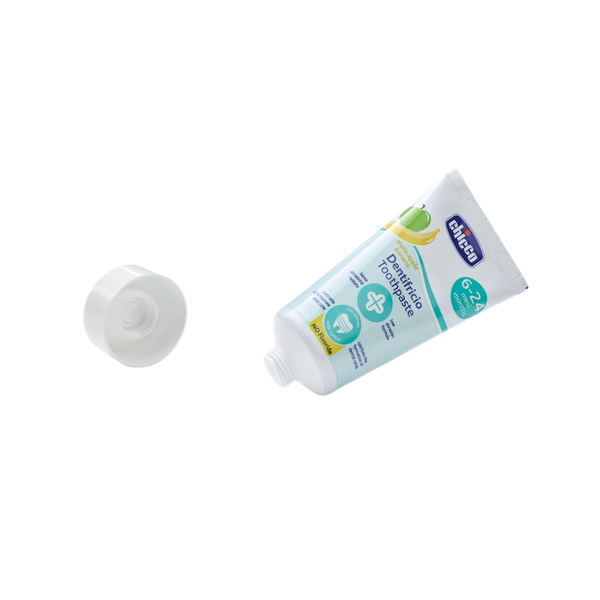 Kem đánh răng Chicco hương chuối - táo 6m+