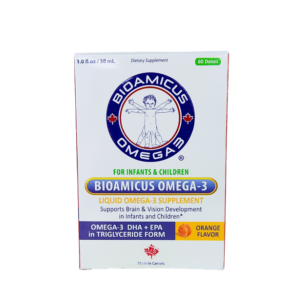 BioAmicus Omega-3 hỗ trợ não bộ và thị giác 30 ml (từ 0 tháng)