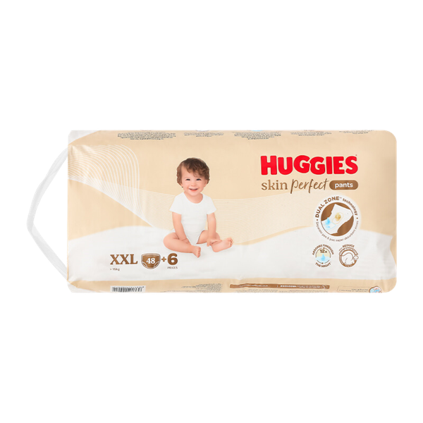 Tã Huggies Quần Skin Perfect XXL-48+6 (> 15 Kg)
