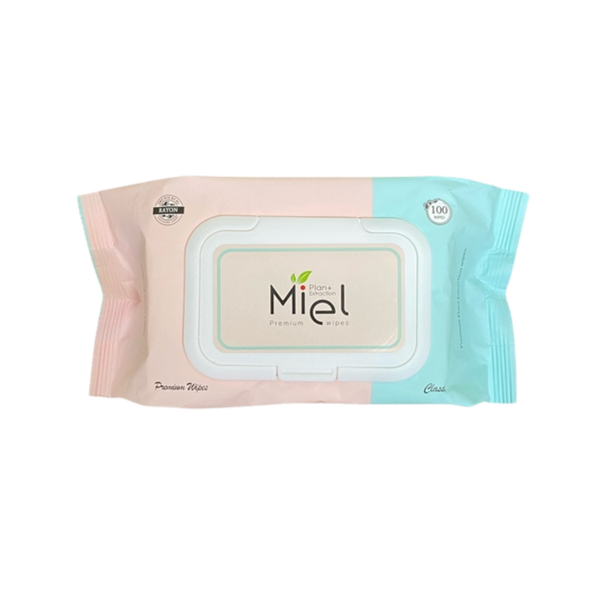 Khăn ướt MIEL Embossing dập nổi nội địa Hàn (100 miếng)