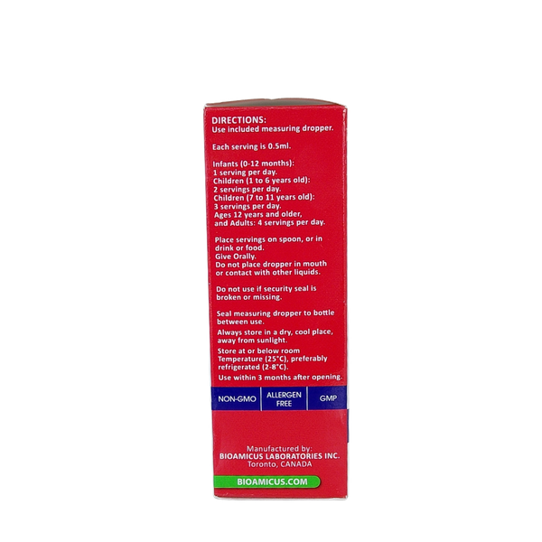 BioAmicus Omega-3 hỗ trợ não bộ và thị giác 30 ml (từ 0 tháng)