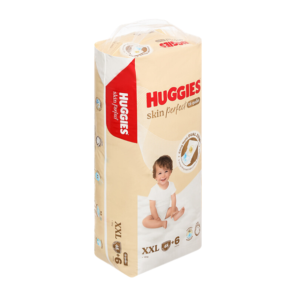 Tã Huggies Quần Skin Perfect XXL-48+6 (> 15 Kg)