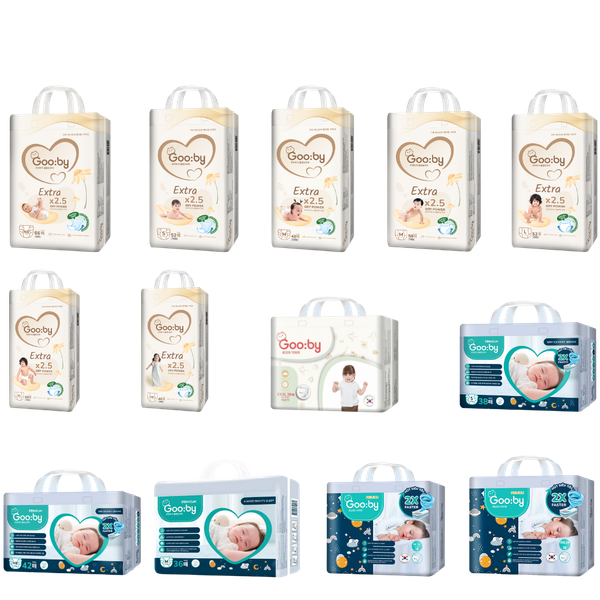 Tã Gooby Extra Ngày Quần L-50 (9 - 14 kg)
