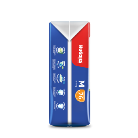 Tã Huggies Quần Skin care M-76 (6 - 11 Kg)