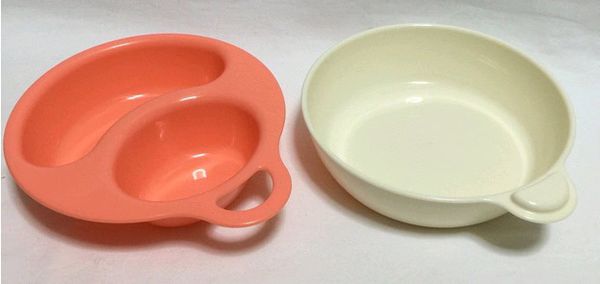 Set khay ăn 3 món Inox hình ô tô cho bé Royalcare màu xanh