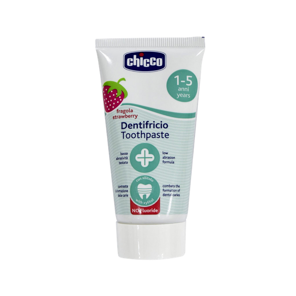 Kem đánh răng Chicco hương dâu 12m+
