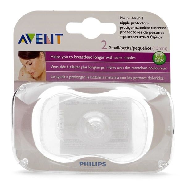 Miếng bảo vệ đầu ngực cỡ chuẩn PHILIPS AVENT 15MM (set 2)