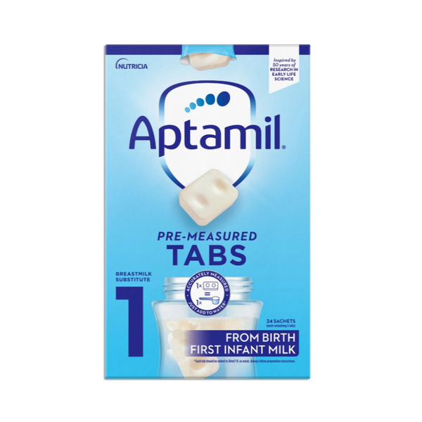 Sữa Aptamil Anh thanh số 1 cho bé 0-6 tháng tuổi (hộp 24 thanh)