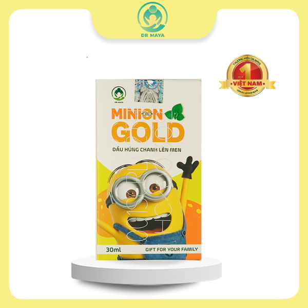 Dầu húng chanh lên men Dr. Maya Gold (tên cũ Minion gold)