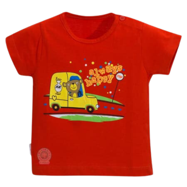 Áo ngắn in màu keo HB s1-2