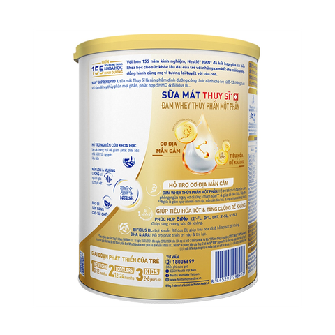 Sữa Nan Supreme Pro số 1 (800g) cho bé từ 0-12 tháng tuổi