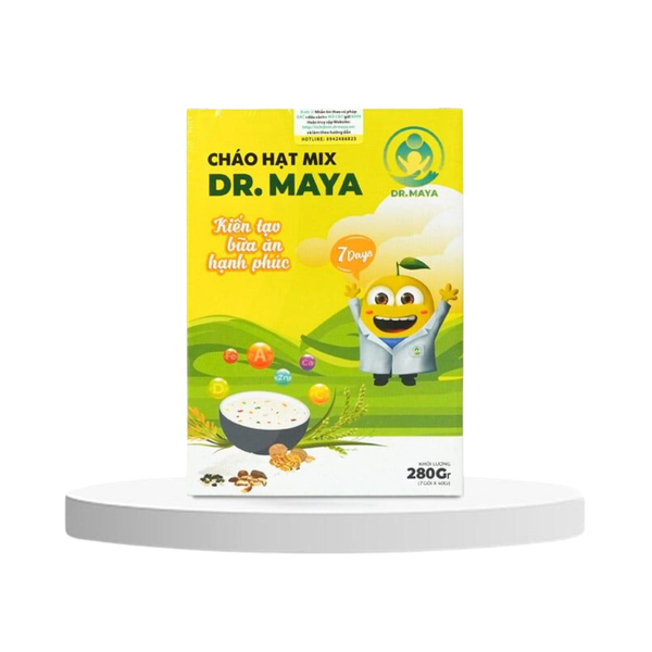 Cháo hạt mix Dr. Maya 7 gói đủ vị 280g