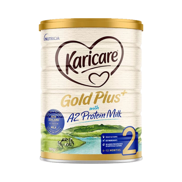 Sữa Karicare Gold Plus A2 số 2 (900g) cho bé từ 6-12 tháng tuổi