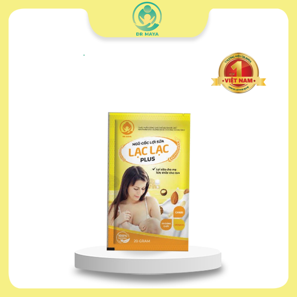 Ngũ cốc lợi sữa Lạc Lạc Plus Dr. Maya 30 gói