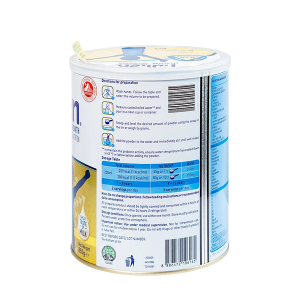 Sữa Nutren Junior (850g) cho bé từ 1-10 tuổi