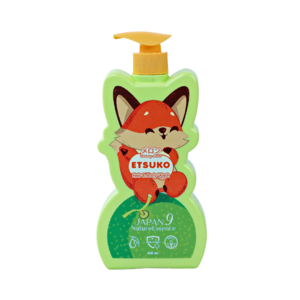 Sữa tắm gội dưỡng ẩm kháng khuẩn Etsuko hương dưa lưới 400ml