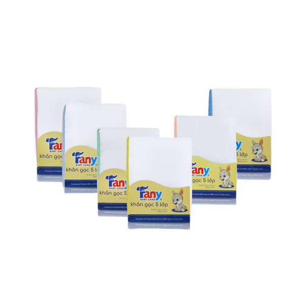 Khăn gạc Fany 5 lớp