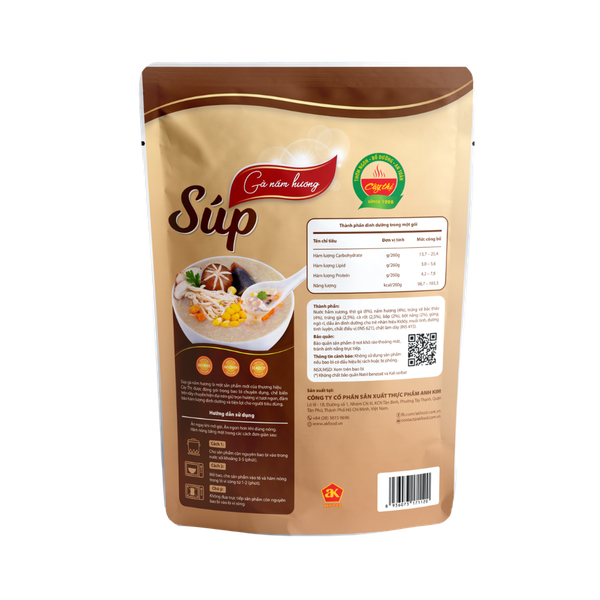 Súp gà nấm hương Cây Thị (260g)