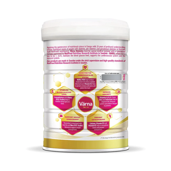 Sữa Nutifood Varna Diabetes 850g (dành cho người tiểu đường)