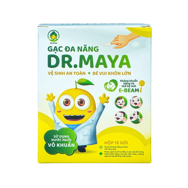 Gạc răng miệng Dr. Maya 15 gói