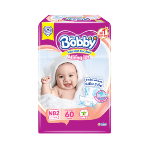 Miếng lót Bobby NB2-60 (> 1 tháng)