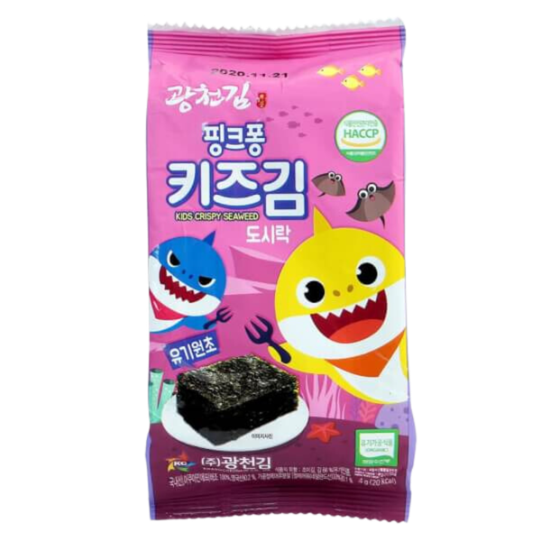 Rong biển Organic Pink Fong (set 3 bịch)