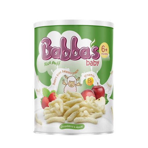 Bánh gạo Babba's Dâu Táo
