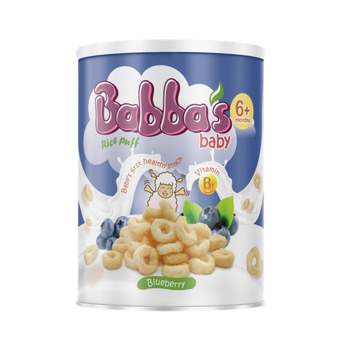 Bánh gạo Babba's Việt Quất