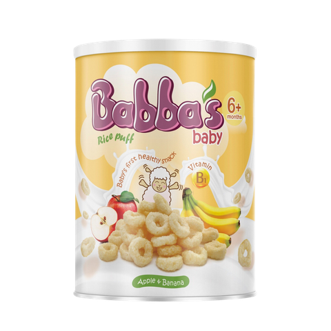 Bánh gạo Babba's Táo Chuối