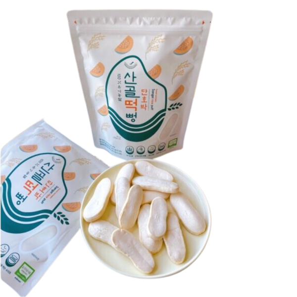 Bánh gạo hữu cơ Ecomom bí đỏ