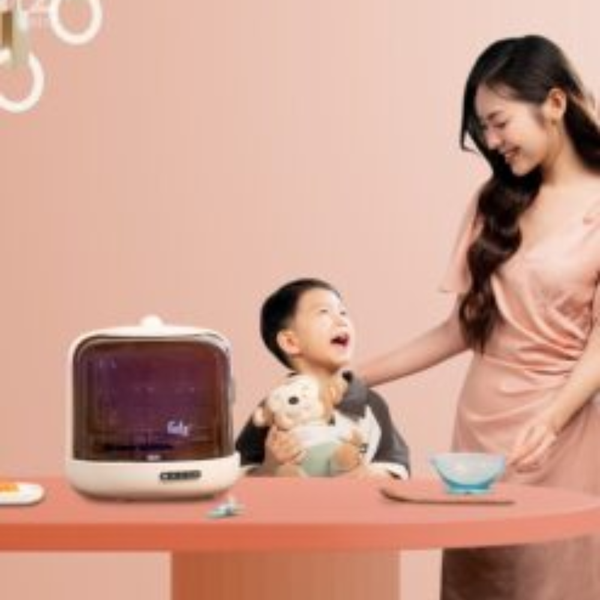 Máy úp bình sữa, tiệt trùng UVC, sấy khô & bảo quản – Tidy 2 – Fatzbaby - FB4613ZH