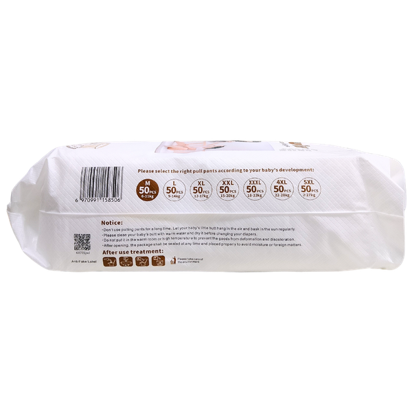 Tã Mijuku Quần M-50 (6 - 11 kg)