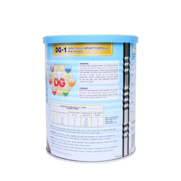Sữa Dê DG-1 (400g) cho bé từ 0-6 tháng tuổi