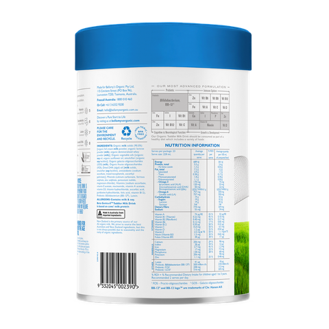 Sữa Bellamy’s Organic đạm A2 số 3 (800g) cho bé từ 1-2 tuổi