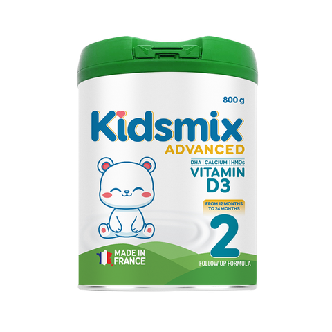 Sữa Kidsmix Advanced số 2 (800g) cho bé từ 12-24 tháng tuổi